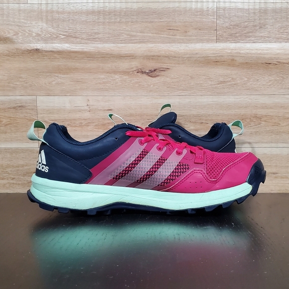 Adidas Kanadia TR7 Pink Blue Sneakers Women's Size 7.5 - Picture 3 of 14